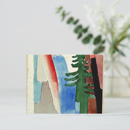 Klee - The Fir ポストカード (スタンド正面)