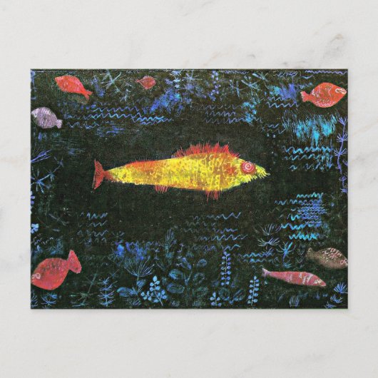 Klee: The Goldfish ポストカード (正面)