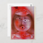 Klee - The Mask with the Little Flag ポストカード (正面/裏面)