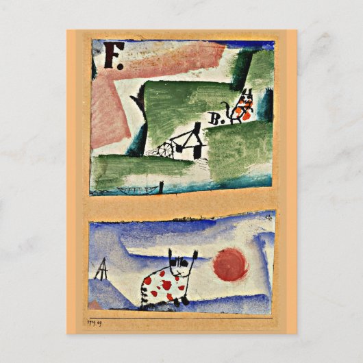 Klee - Tomcat's Turf ポストカード (正面)