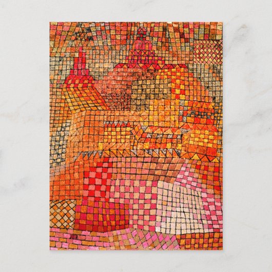 Klee - Town Castle Kr ポストカード (正面)