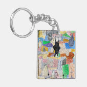 Klee - Under a Black Star キーホルダー (正面左)