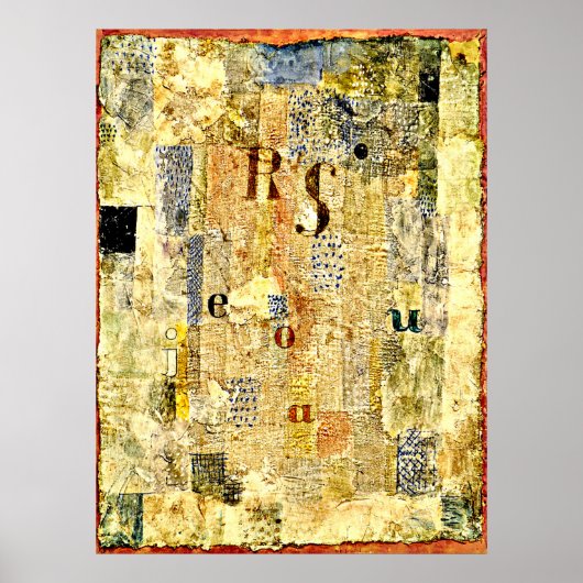 Klee - Vocal Fabric of the Singer Rosa Silber ポスター (正面)