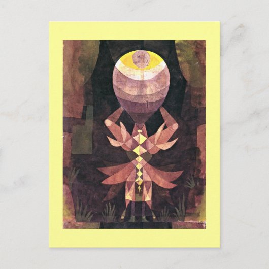 Klee - Wild Berry、Paul Klee 絵画's ポストカード (正面)