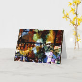 Klee - WindowsとPalm Trees カード (黄色い花)