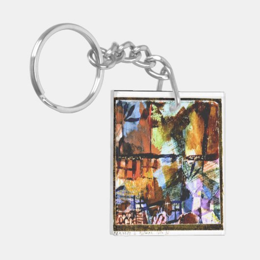 Klee - WindowsとPalm Trees キーホルダー (正面左)