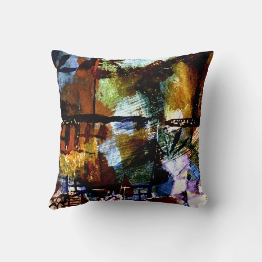 Klee - WindowsとPalm Trees クッション (裏面)