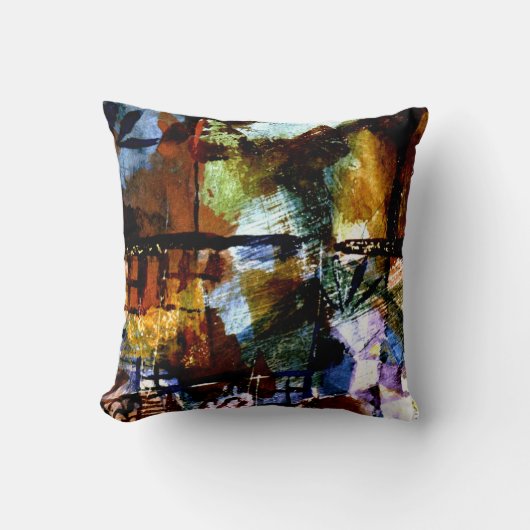 Klee - WindowsとPalm Trees クッション (正面)