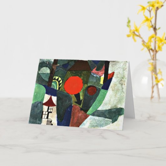 Klee - With the Setting Sun カード (黄色い花)