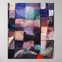 Klee's About a motif from Hammamet ポスター