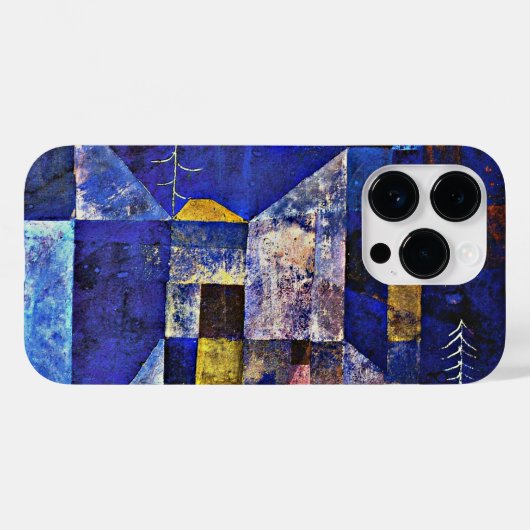 Klee's famous painting, Moonlight Case-Mate iPhoneケース (裏面 (横))