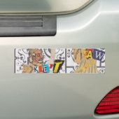 Kleftの顎のバンパーステッカー バンパーステッカー (車上)