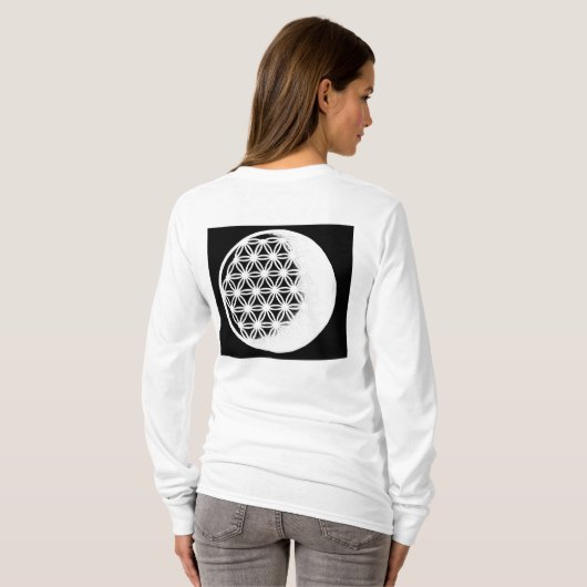 Kleidung Langarm T-Shirt Tシャツ (裏面フル)