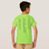 Kleinの懇親会 Tシャツ (裏面フル)