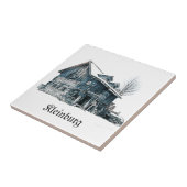 Kleinburgのオンタリオの記念品のタイル タイル (側面)