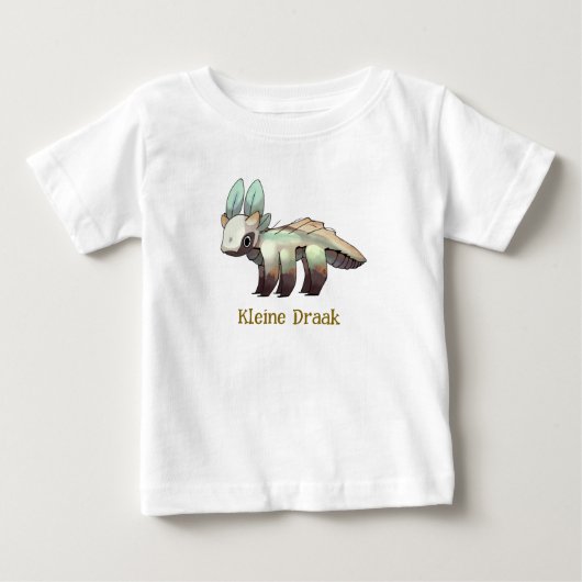 Kleine draak. ベビーTシャツ (正面)