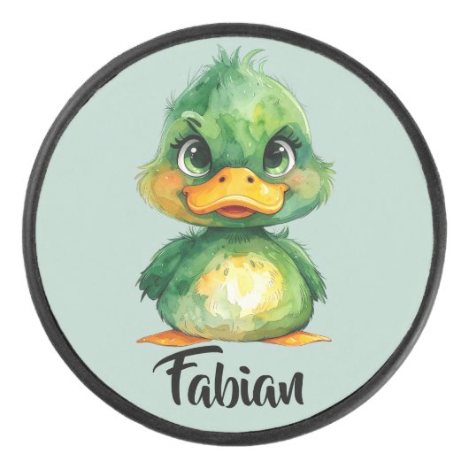 Kleine grüne Ente  アイスホッケーパック (正面)