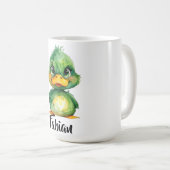 Kleine grüne Ente コーヒーマグカップ (正面右)