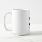 Kleine grüne Ente コーヒーマグカップ (左)