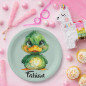 Kleine grüne Ente  ペーパープレート (パーティー)