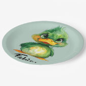 Kleine grüne Ente  ペーパープレート (アングル)