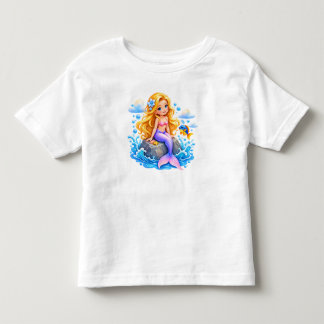 Kleine Meerjungfrau トドラーTシャツ