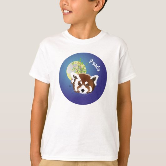 Kleine Panda (Ailurus fulgens) - Shirt Tシャツ (正面)