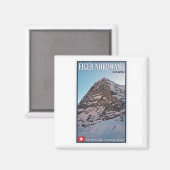 Kleine Scheidegg – ファイガーの北壁 マグネット (正面/裏面)