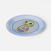 kleine Schildkröte  pappteller ペーパープレート (アングル)