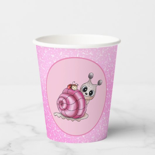 kleine Schnecke  pappteller 紙コップ (正面)