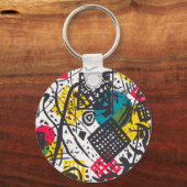 Kleine Welten V (Small Worlds V) Wassily Kandinsky キーホルダー (正面)