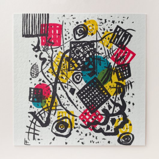 Kleine Welten V (Small Worlds V) Wassily Kandinsky ジグソーパズル (横)