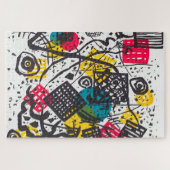 Kleine Welten V (Small Worlds V) Wassily Kandinsky ジグソーパズル (横)