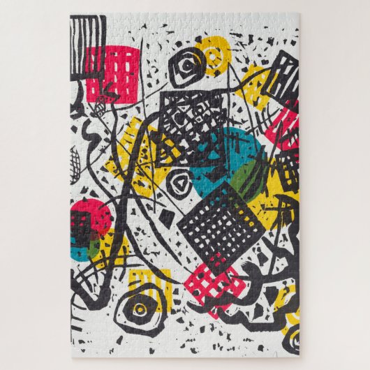 Kleine Welten V (Small Worlds V) Wassily Kandinsky ジグソーパズル (縦)