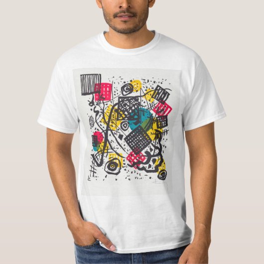 Kleine Welten V (Small Worlds V) Wassily Kandinsky Tシャツ (正面)