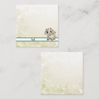 kleine Ziege Klebezettel ノートカード