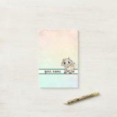 kleine Ziege Klebezettel ポストイット (デスク上)