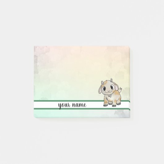 kleine Ziege Klebezettel ポストイット (正面)