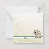 kleine Ziege Post-it Klebezettel ノートカード (正面)