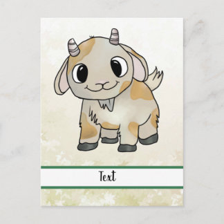 kleine Ziege Post-it Klebezettel ポストカード