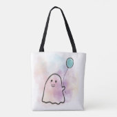 Kleiner Geist mit Luftballon  トートバッグ (裏面)