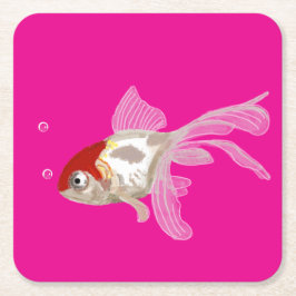 Kleiner Goldfisch -  スクエアペーパーコースター