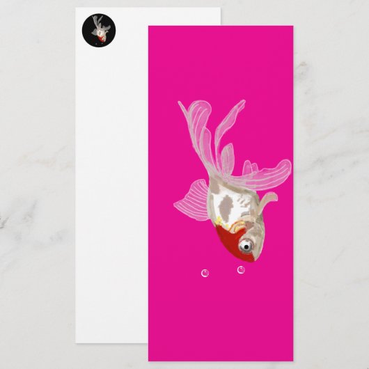 Kleiner Goldfisch -  招待状 (正面/裏面)