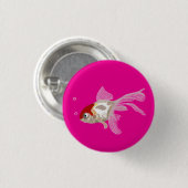 Kleiner Goldfisch -  缶バッジ (正面&裏面)