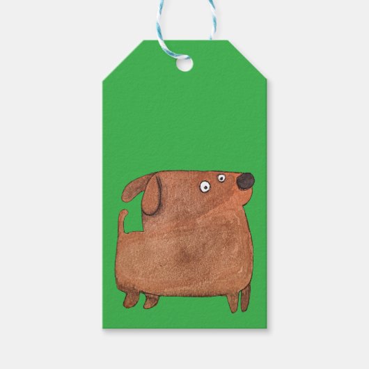 Kleiner Hund ギフトタグ (正面)