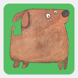 Kleiner Hund スクエアシール