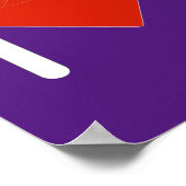 Kleiner Panda (Ailurus fulgens) Poster ポスター (角)