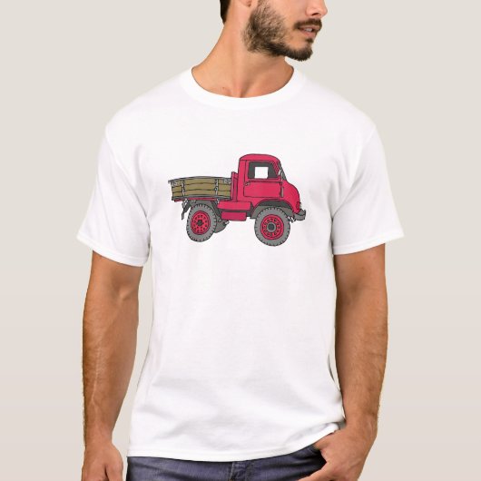 Kleiner roter Laster, Lastwagen Tシャツ (正面)
