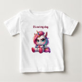 "Kleiner Sonnenschein" ベビーTシャツ (正面)