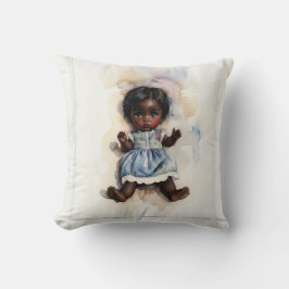 Kleines Herz, große Augen: Ein Hauch Nostalgie  クッション